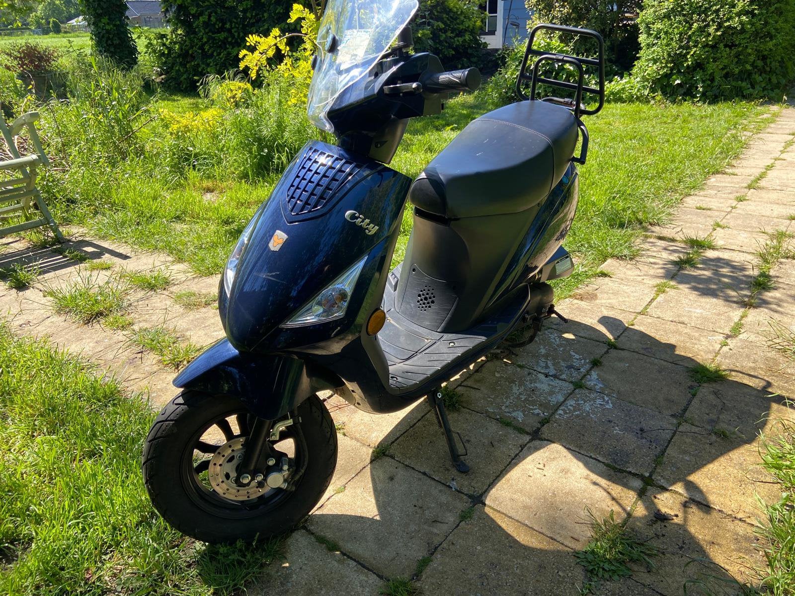 La Souris City 45 km/u Bromscooter | Windscherm | Rijklaar, Ophalen, Gebruikt, Benzine
