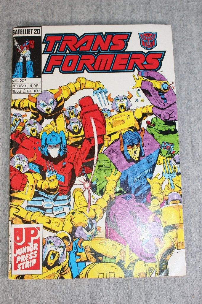transformers nr. 32 vintage comic nederlandstalige strip, Boeken, Strips | Comics, Europa, Ophalen of Verzenden, Gelezen, Eén comic