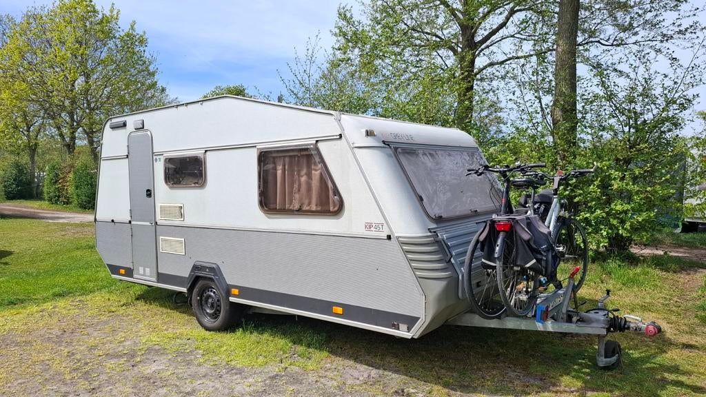 Kip Greyline KG 45 T caravan met stapelbed, Rondzit, Kip, 750 - 1000 kg, Particulier