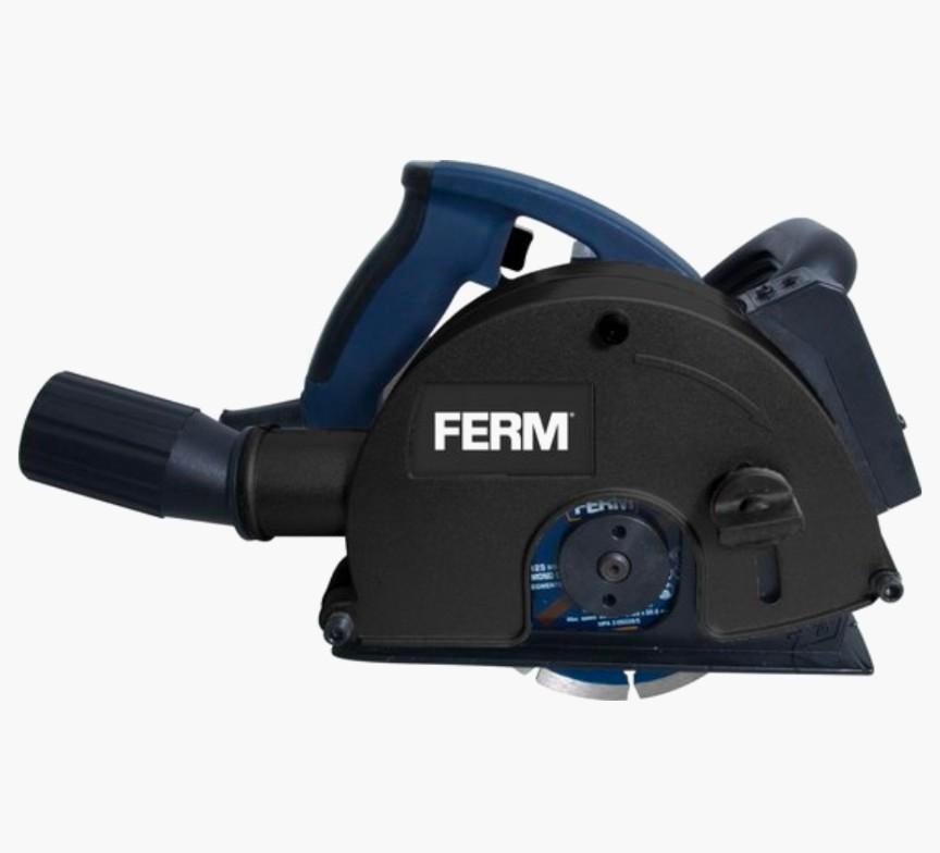 Sleuventrekker FERM WSM1009 muursleuvenfrees 1700W, Ophalen, 1200 watt of meer, 70 mm of meer