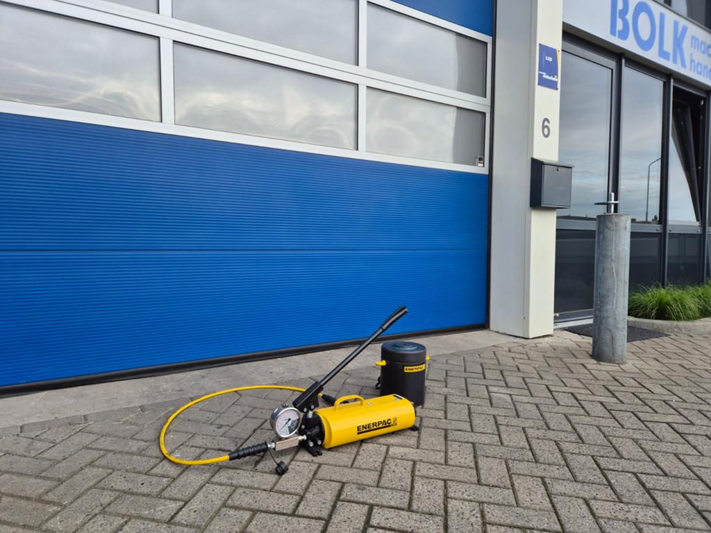 ENERPAC P801 / Hydraulische Cilinder 168 TON compleet!!, Gebruikt, Ophalen of Verzenden, Enerpac, Info@bolkmachinehandel.nl