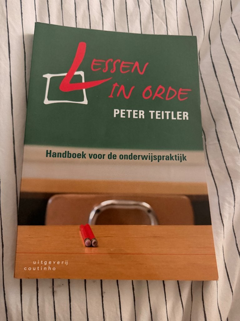 Boek lessen in orde, Boeken, Overige vakken, Ophalen of Verzenden, Zo goed als nieuw, Peter Teitler