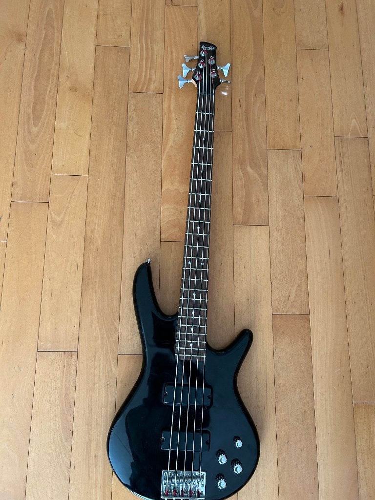 Ibanez GSR205BK Black, Ophalen, Gebruikt, Elektrisch, 5-snarig