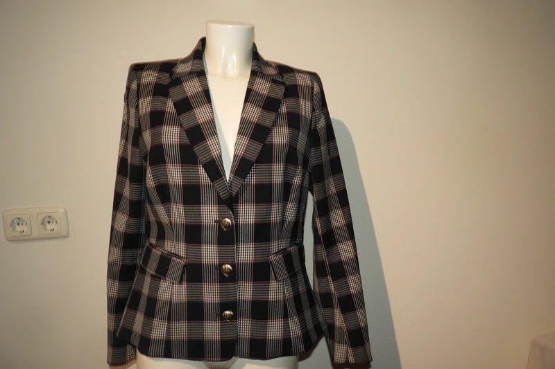 Baum und Pferdgarten blazer mooie ruiten print sier knopen40, Kleding | Dames, Maat 38/40 (M), Zo goed als nieuw, Baum und pferdgarten