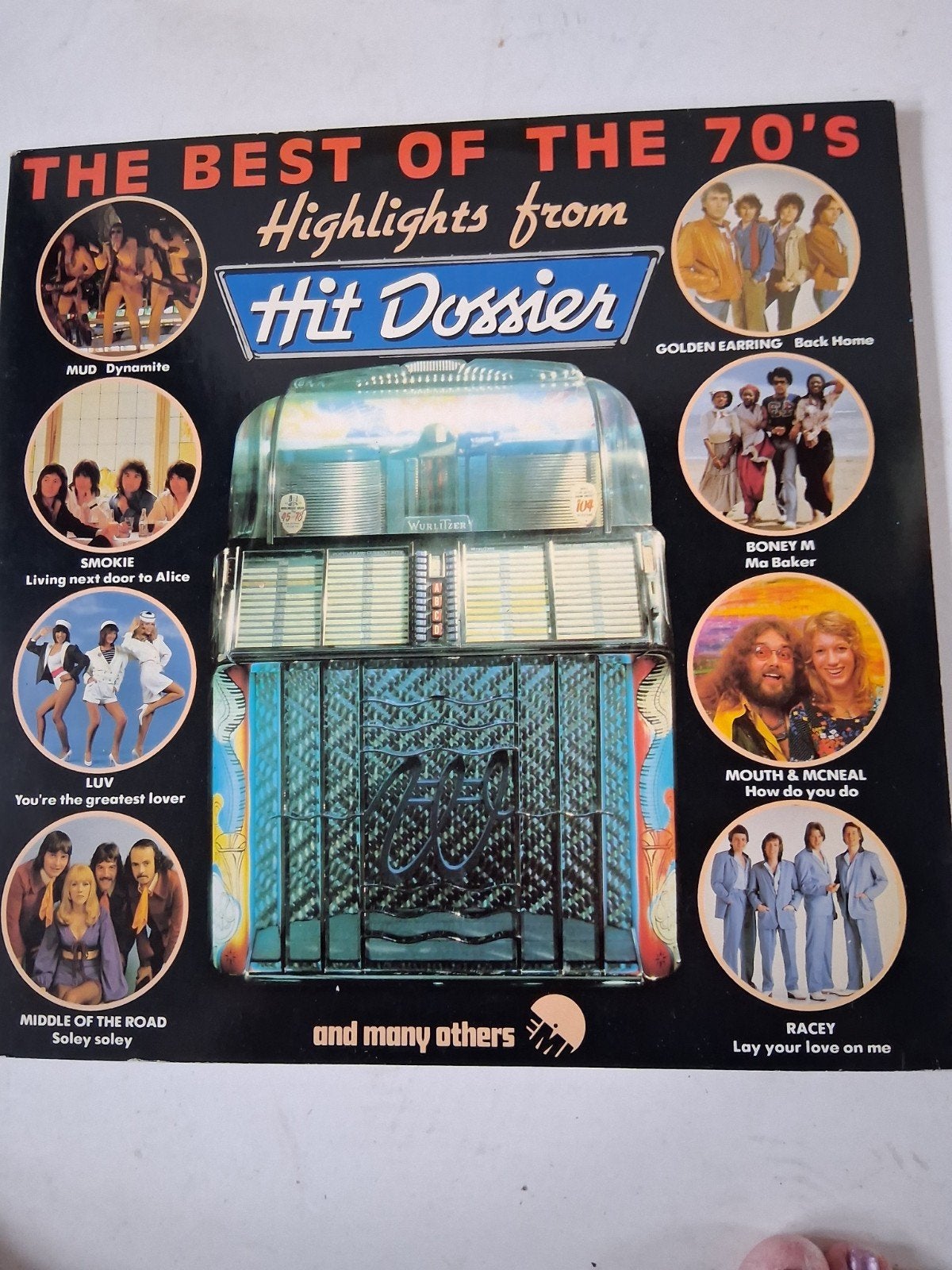 The Best of the 70's - Highlights from Hit Dossier 2xLP, Gebruikt, Pop, Complilatie, Ophalen of Verzenden