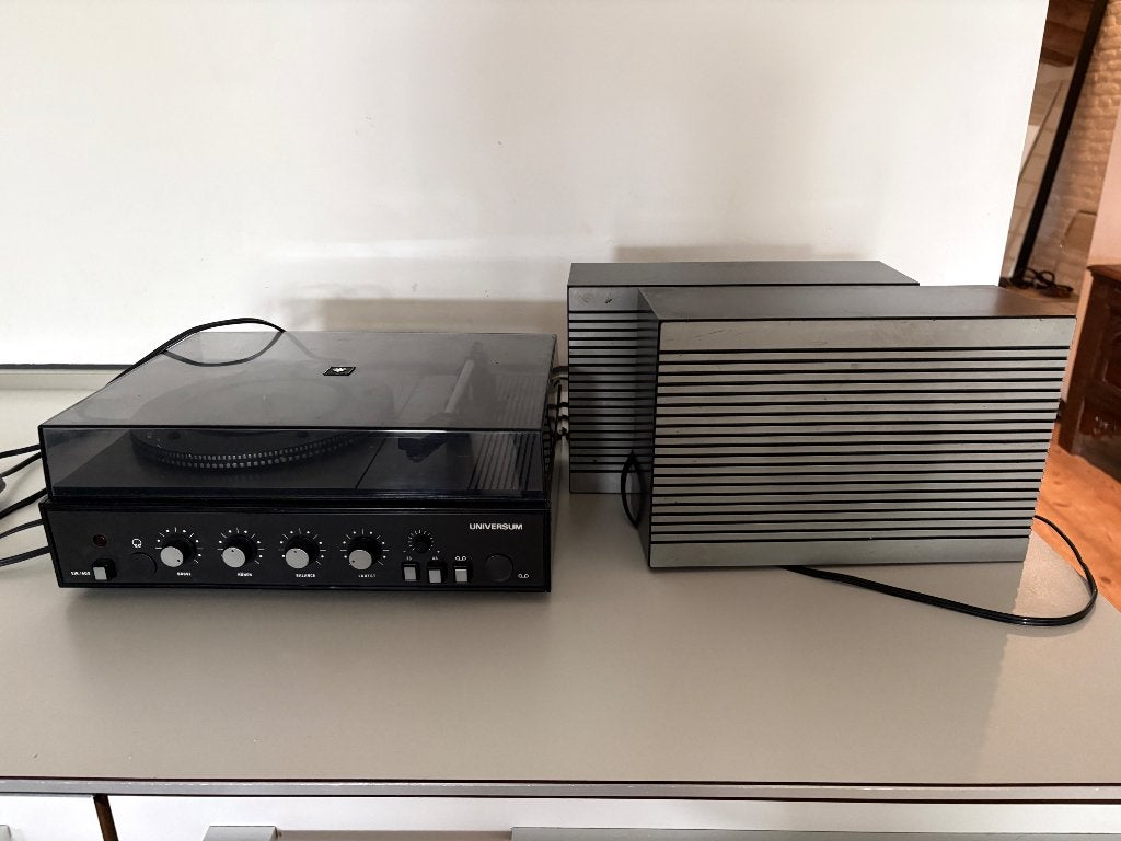 Vintage Universum Vinyl Player, Ophalen, Gebruikt, Overige formaten, Overige genres