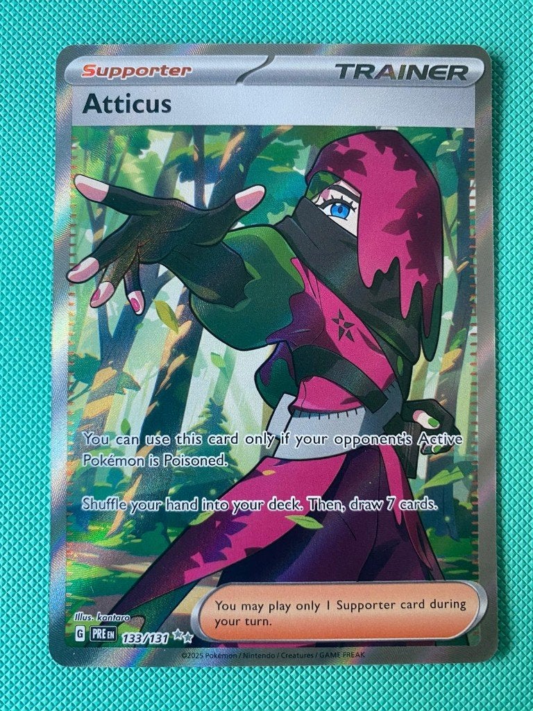 Atticus 133/131 PRE, Ophalen of Verzenden, Nieuw, Losse kaart, Foil