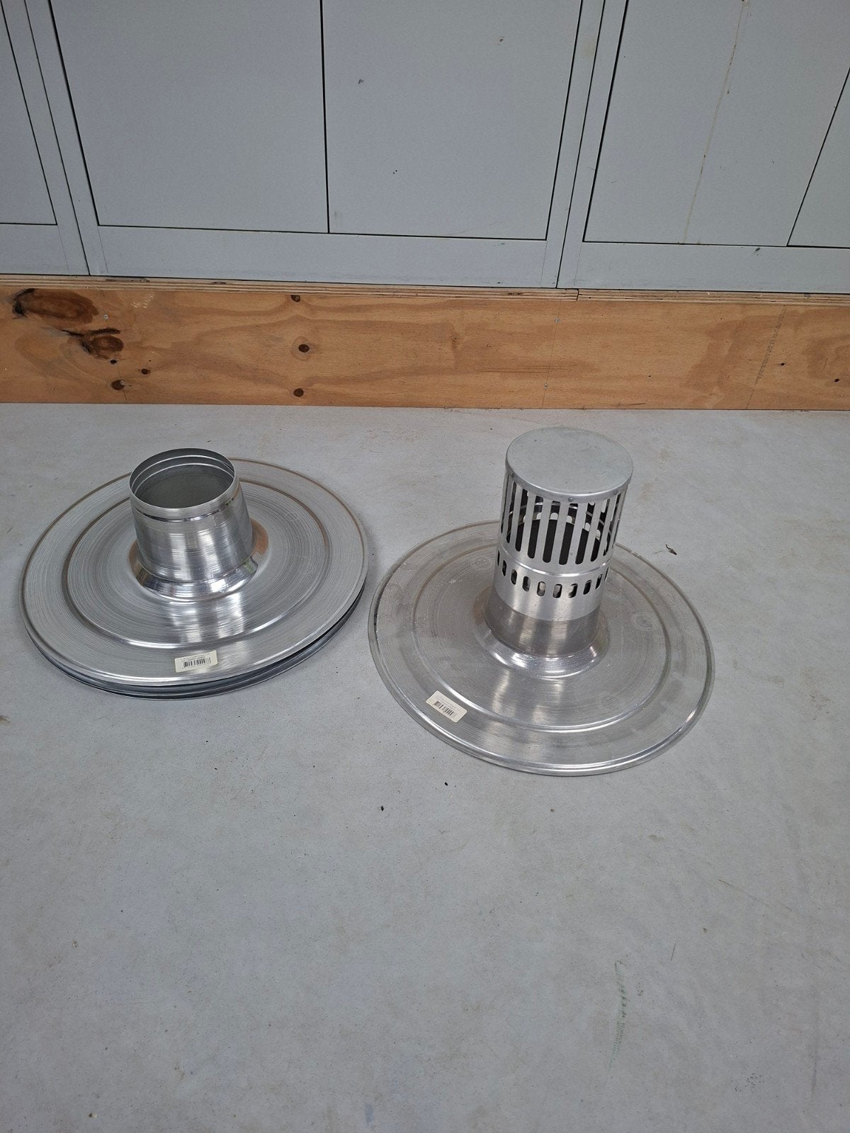 Dakdoorvoer 150mm voor plat dak, 4 stuks, flens 500mm, Ophalen, Nieuw, Ventilator en Afzuiger