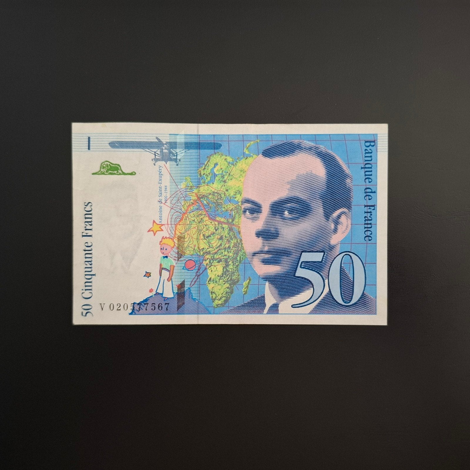 50 franc Frankrijk #068, Postzegels en Munten, Bankbiljetten | Europa | Niet-Eurobiljetten, Verzenden, Frankrijk, Los biljet