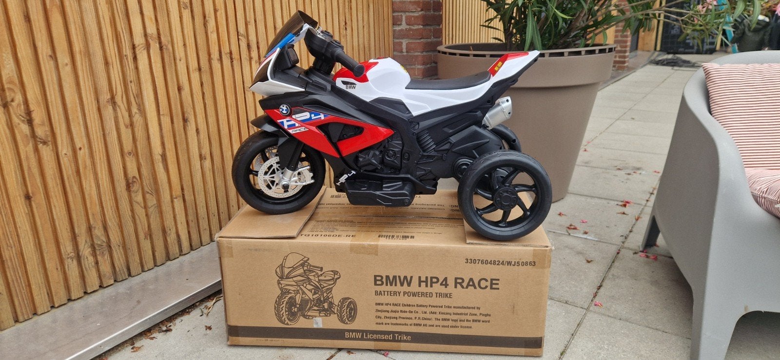 Elektrisch kinder speelgoed motor bmw, Ophalen of Verzenden, Nieuw