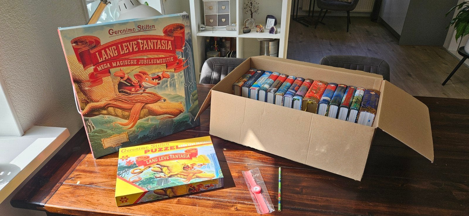 Geronimo Stilton - Fantasia boeken verzameling, Meerdere stripboeken, Ophalen of Verzenden, Zo goed als nieuw
