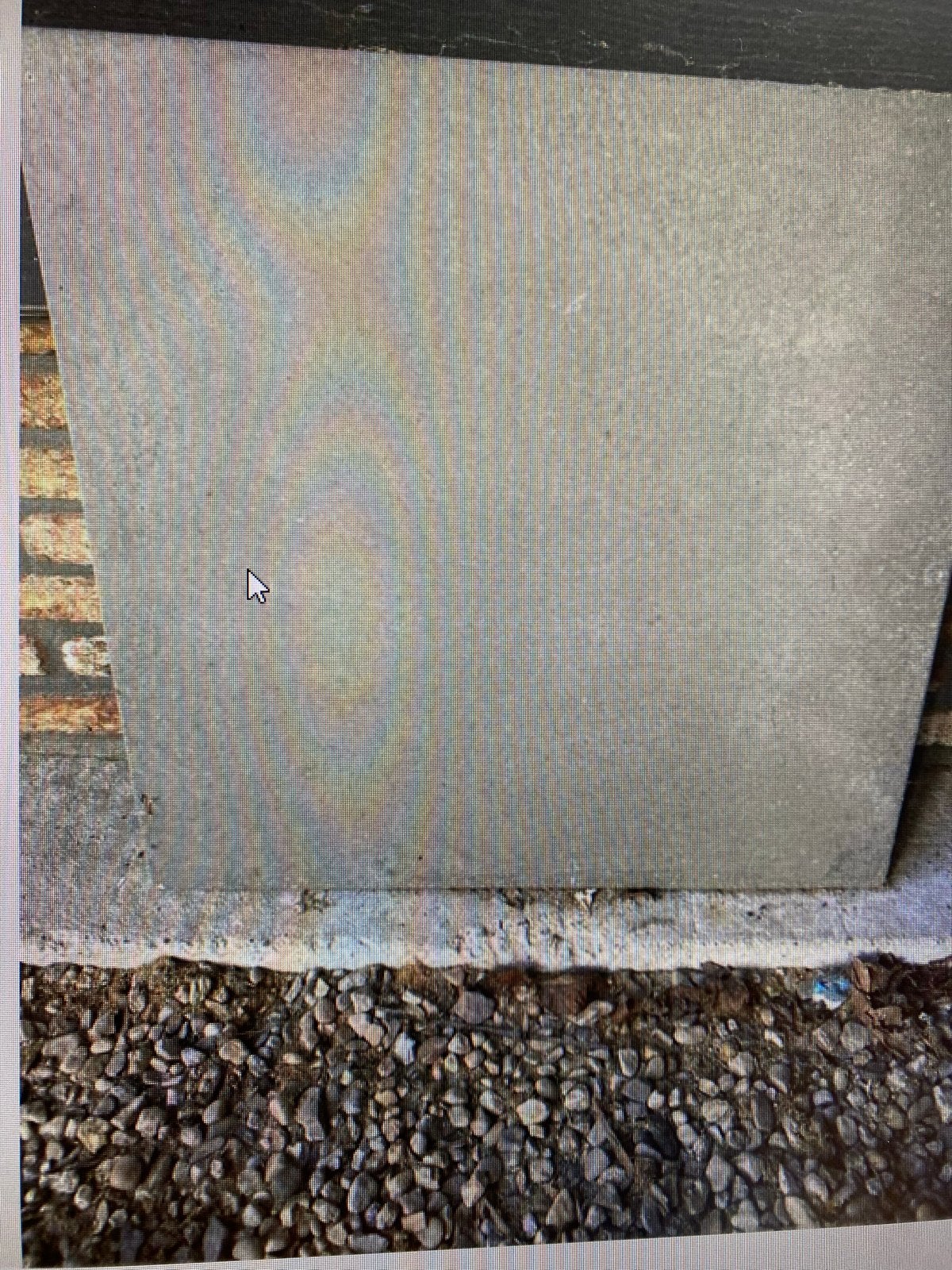 Grote rechthoekige handgemaakte plaat van beton/steen, Ophalen, Nieuw