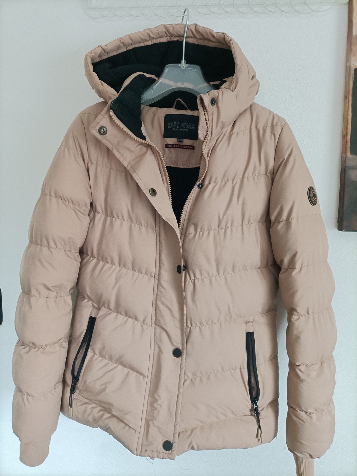 Winterjas Cars 164, Meisje, Ophalen of Verzenden, Zo goed als nieuw, Cars Jeans