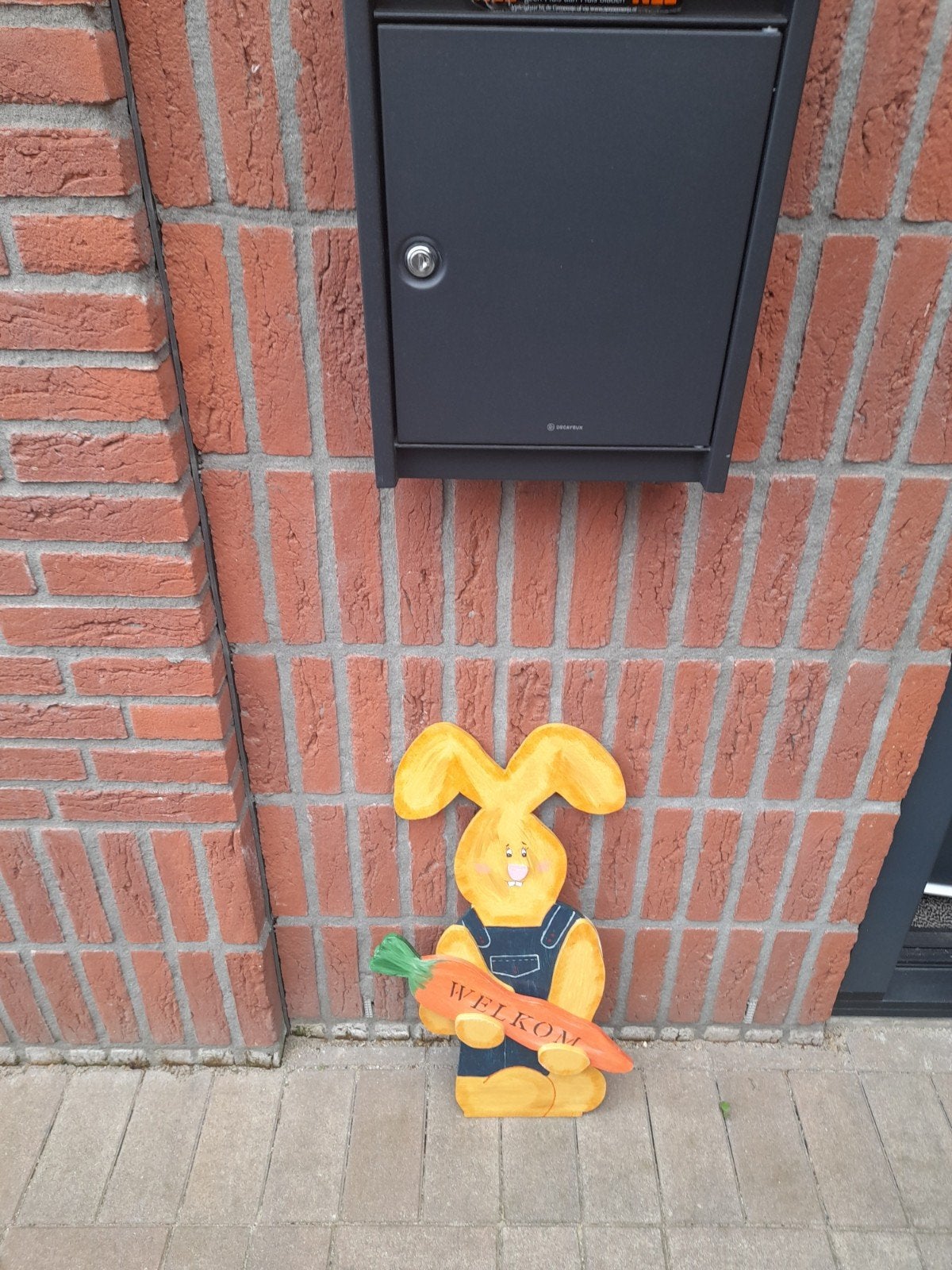 Houten paashaas, Ophalen of Verzenden, Zo goed als nieuw