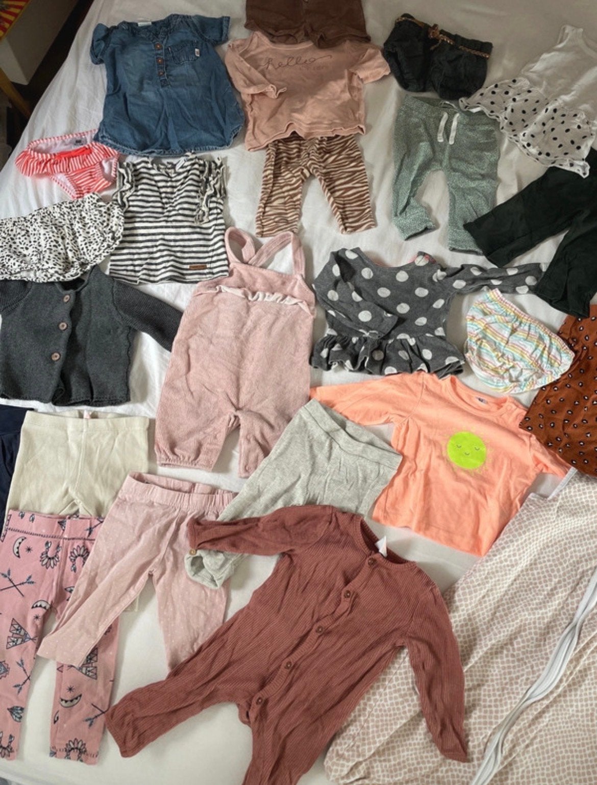 Kledingpakket meisje maat 62 - 25 stuks, Kinderen en Baby's, Ophalen of Verzenden, Gebruikt, Meisje