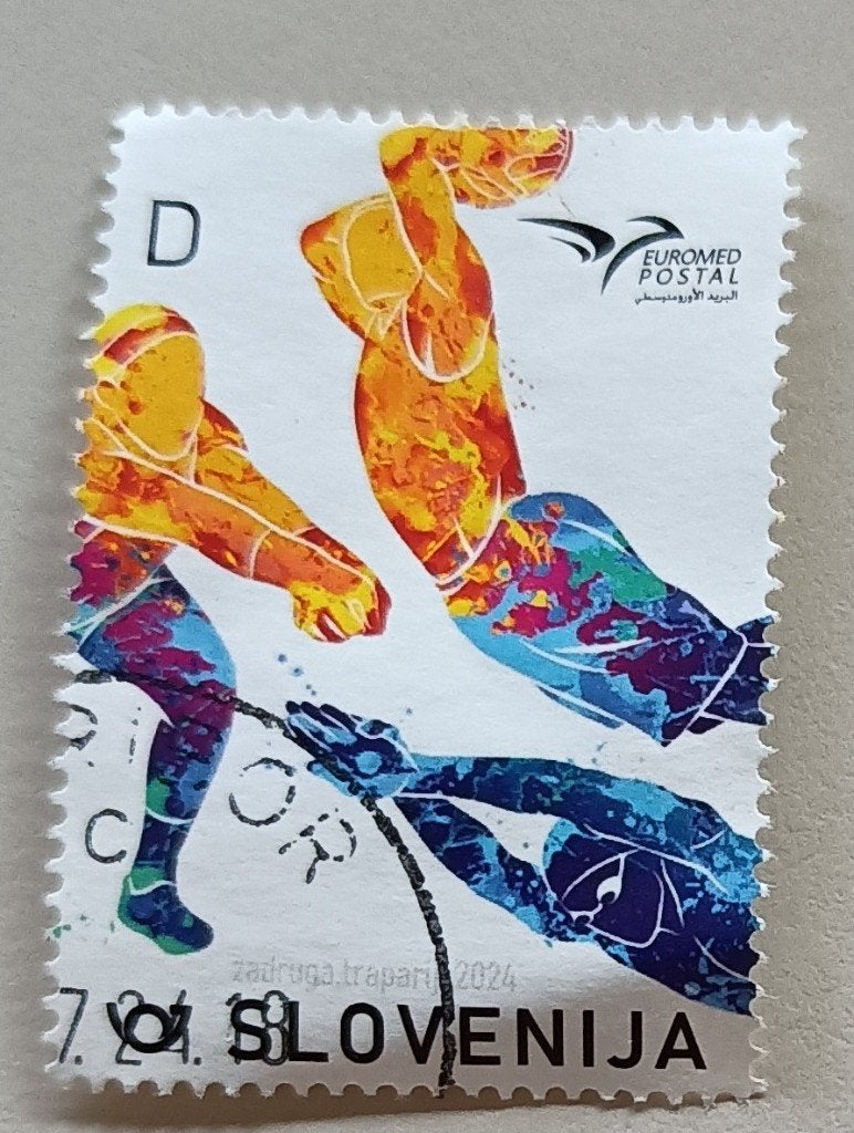 Slovenie-Slovenia  2024 Euromed cancelled, Verzenden, Overige landen, Gestempeld