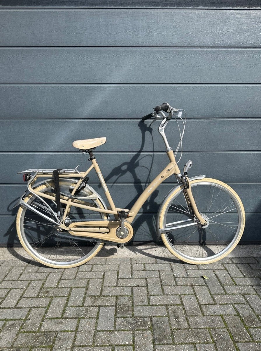 Batavus Mambo 7 Dames Creme 61cm, Fietsen en Brommers, Fietsen | Dames | Damesfietsen, Ophalen, Gebruikt, -, -