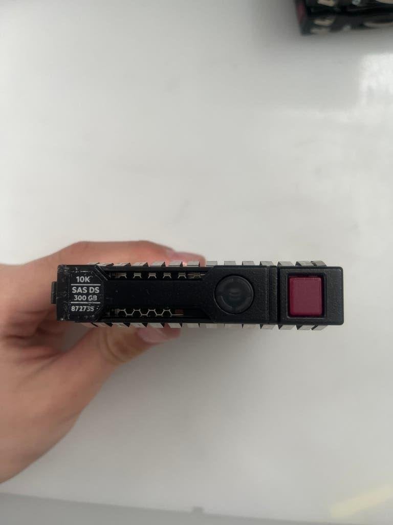 HPE 300GB 872735-001 10K SAS HDD Proliant G8, Gen9, Gen10, Intern, SAS, Server, HDD