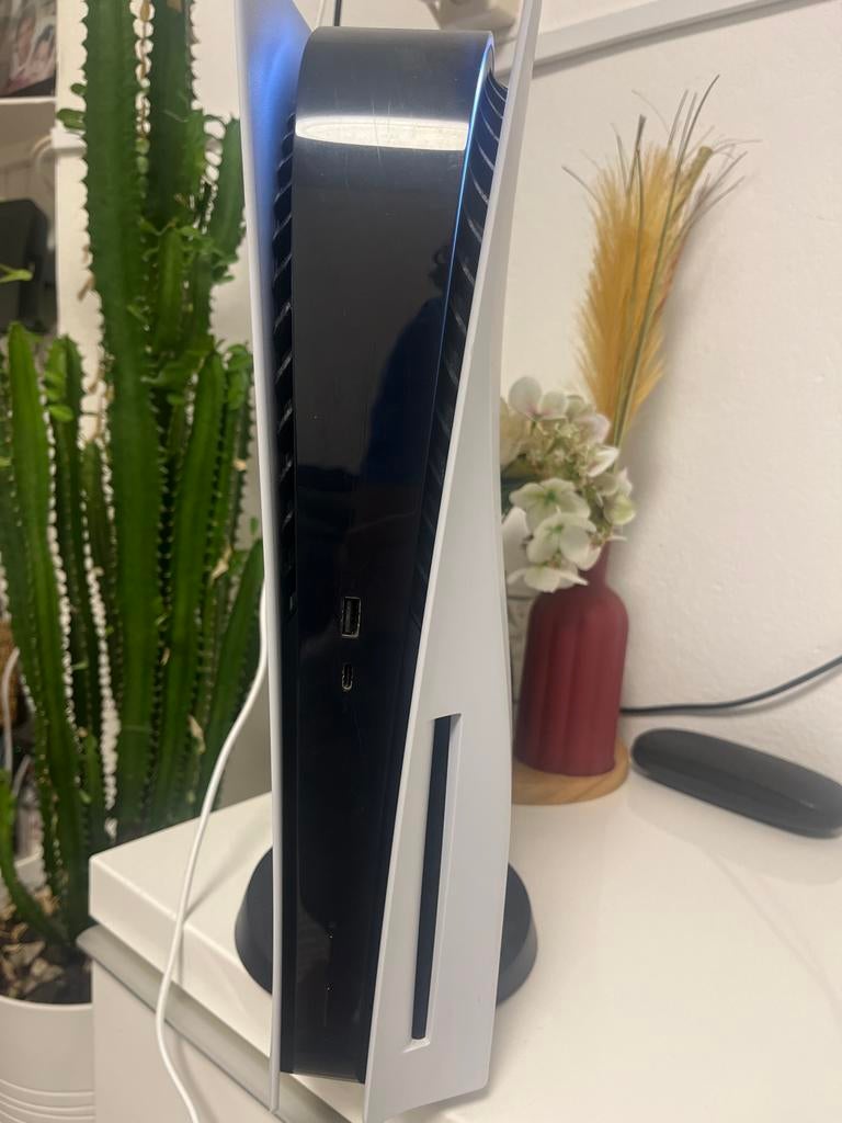 PlayStation 5 met draadloze gaming muis (SteelSeries Mini 3), Ophalen, Zo goed als nieuw, Playstation 5