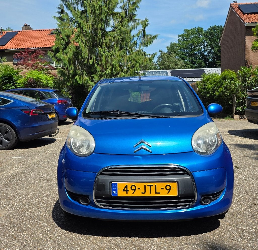 Citroën C1 1.0 5-DRS 2009 Blauw, Voorwielaandrijving, Stof, C1, 68 pk
