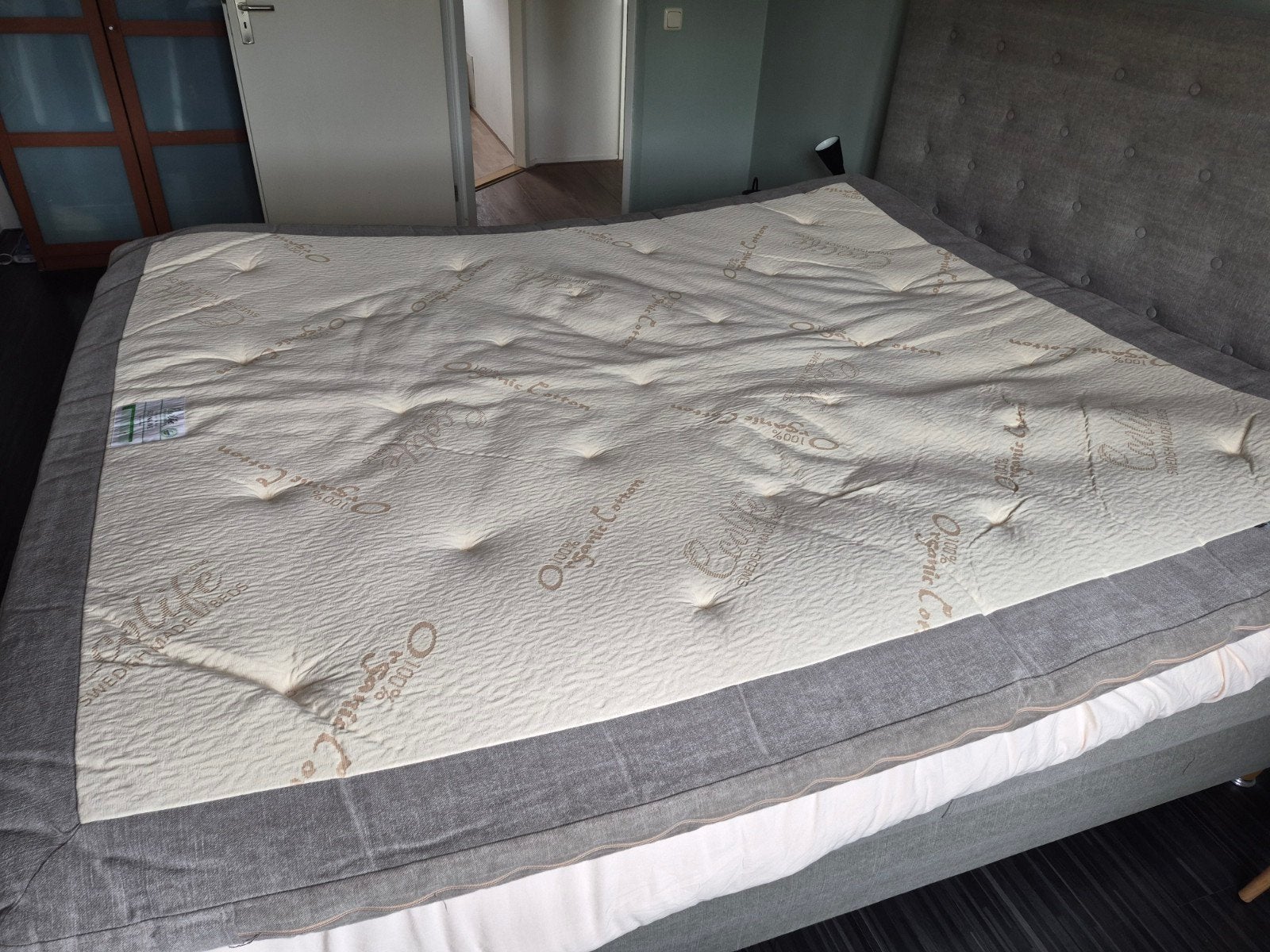 Ecolife topmatras Eco Agave (topper), Huis en Inrichting, Ophalen, 210 cm, Tweepersoons, Zo goed als nieuw