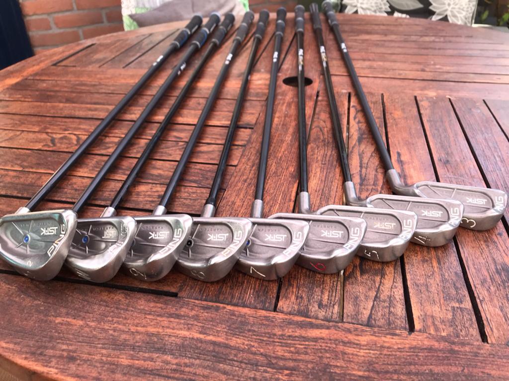 PING ISI K iron set - 3 / W en SW2 (9clubs), Ophalen of Verzenden, Gebruikt, Set, Ping