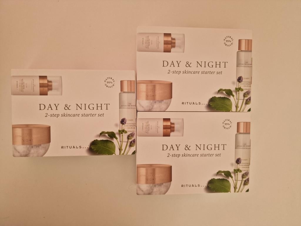 3x Rituals Namaste Day en Night gezicht 2-step Skincare face, Ophalen of Verzenden, Nieuw