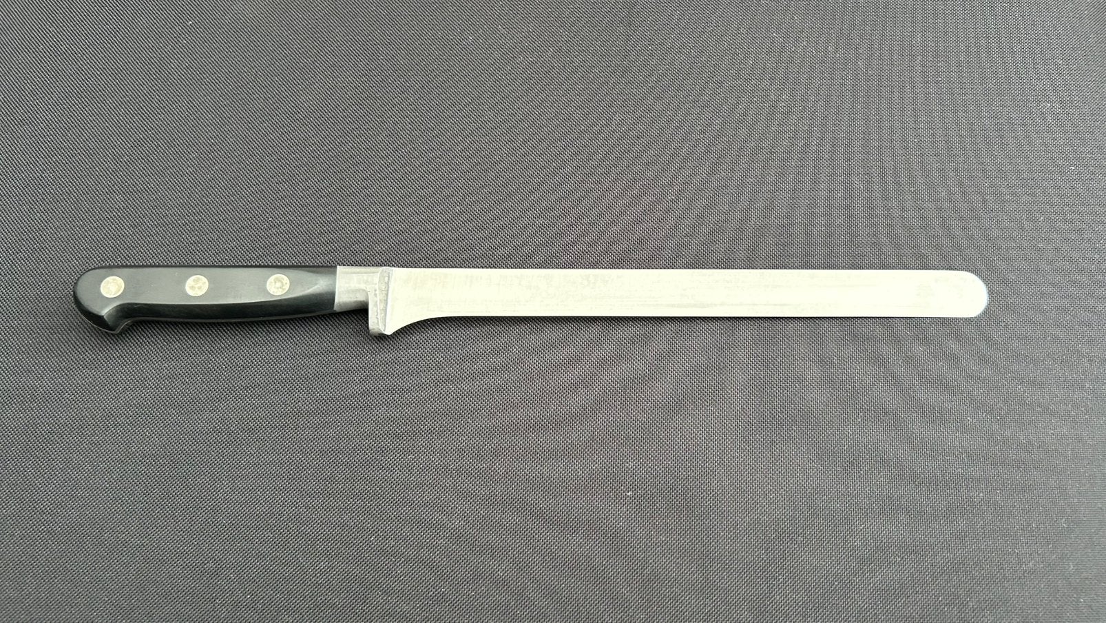 Sabatier diamond Fileermes 24cm, Ophalen, Overige typen, Zilver, Zo goed als nieuw