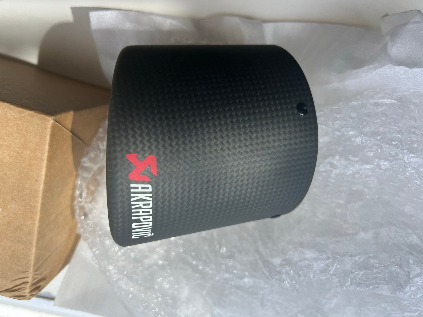 Akrapovic Uitlaat Sierstuk Carbon TP-CT/10, Ophalen of Verzenden, Nieuw, Universele onderdelen