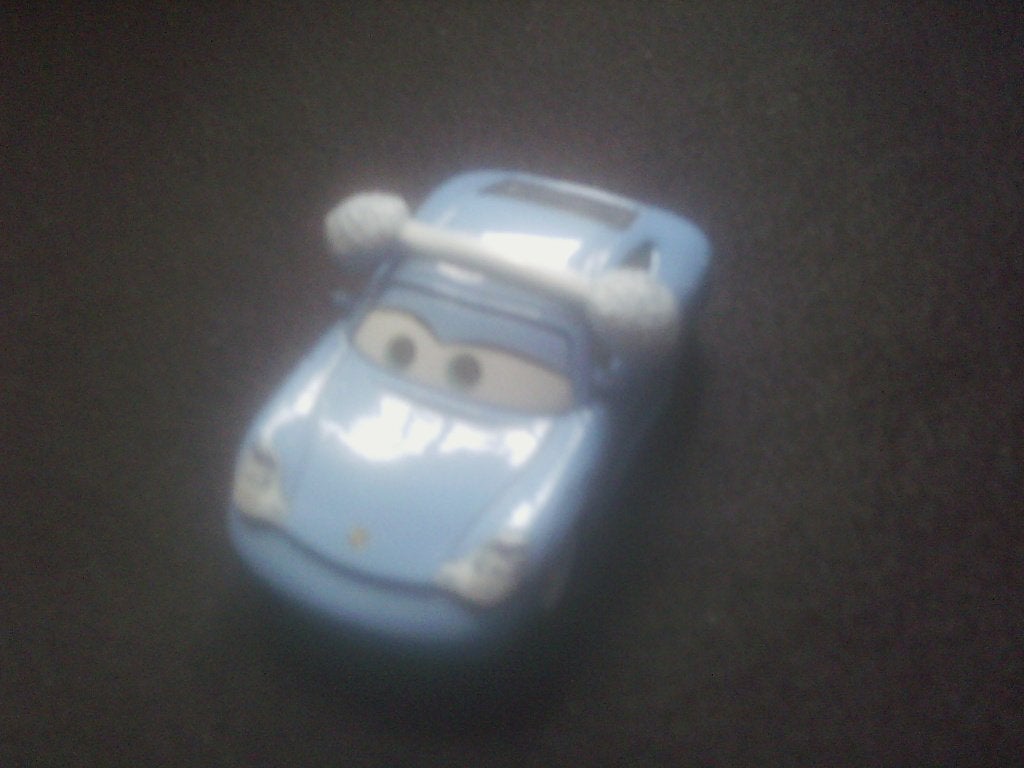 Disney Cars Auto's      Sally met Oorwarmers (Zeer Zeldzaam), Ophalen of Verzenden, Zo goed als nieuw