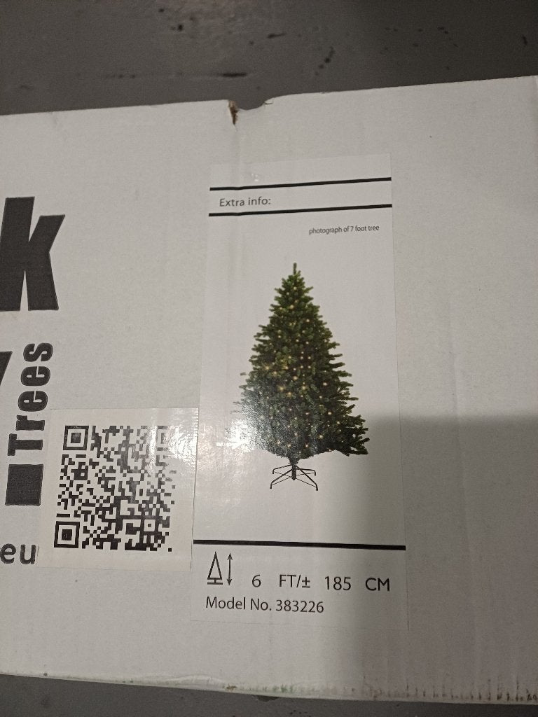 Kerstboom met led 185, Diversen, Kerst, Ophalen, Zo goed als nieuw