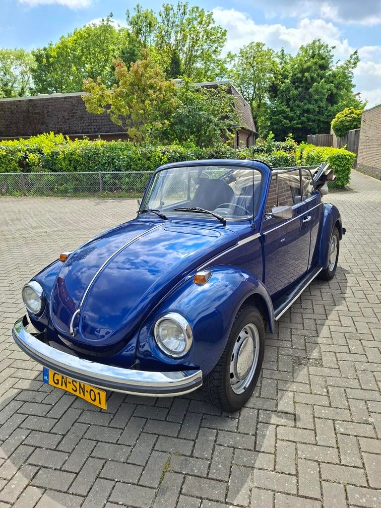 Prachtige Volkswagen kever cabrio, Zwart, Cabriolet, Handgeschakeld, Particulier