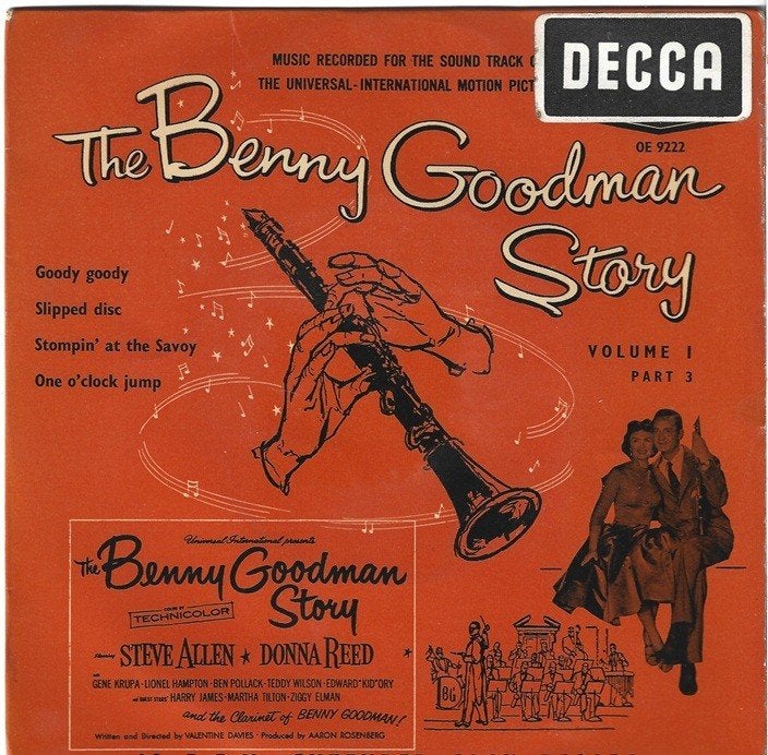 The Benny Goodman Story, Volume 1, Part 3, Cd's en Dvd's, Vinyl Singles, Gebruikt, Verzenden, 7 inch, EP