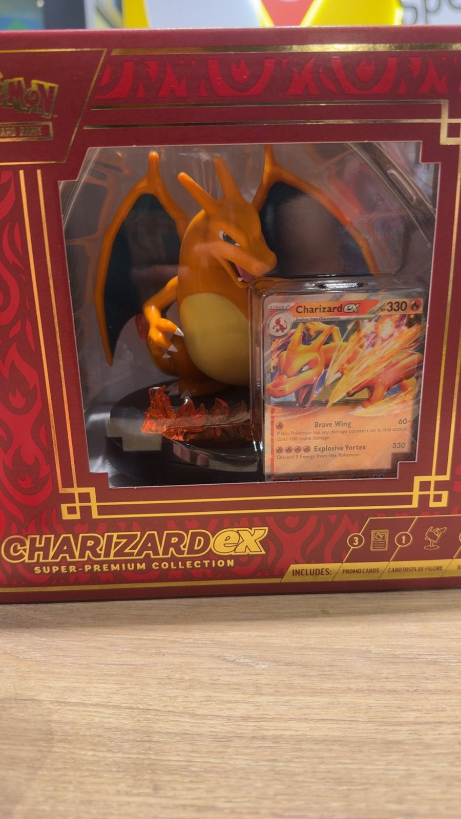 Charizard ex Super Premium Collection Box Pokémon TCG, Hobby en Vrije tijd, Ophalen, Nieuw, Overige typen