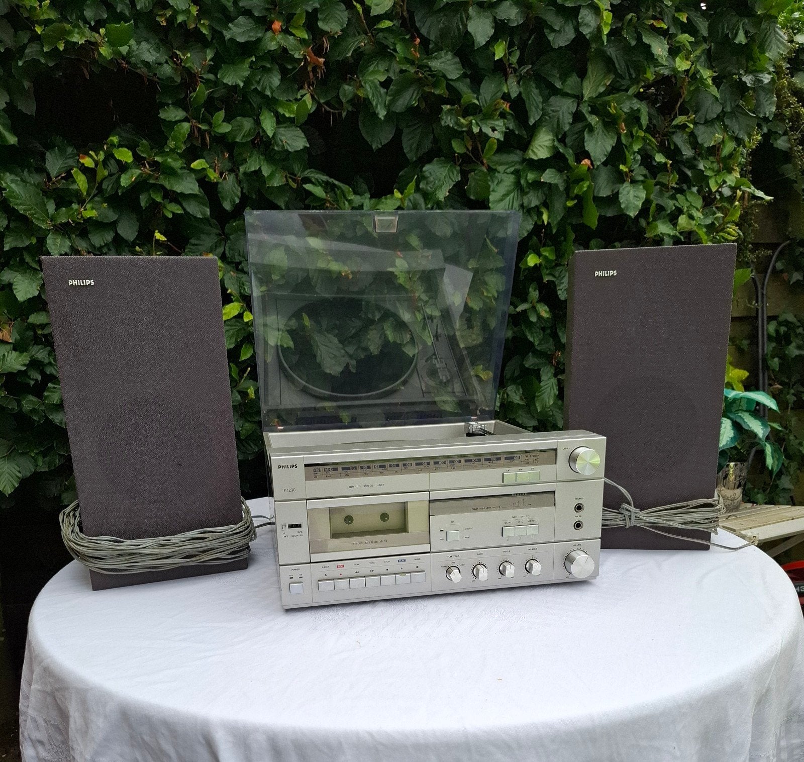 Philips 1230 stereo-combinatieset, Audio, Tv en Foto, Stereo-sets, Ophalen, Gebruikt, Tuner of Radio, Philips