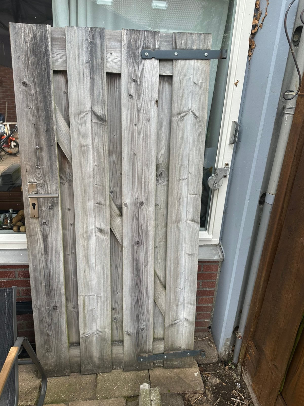 Poort deur, 1 tot 2 meter, Minder dan 3 meter, Ophalen of Verzenden, Zo goed als nieuw