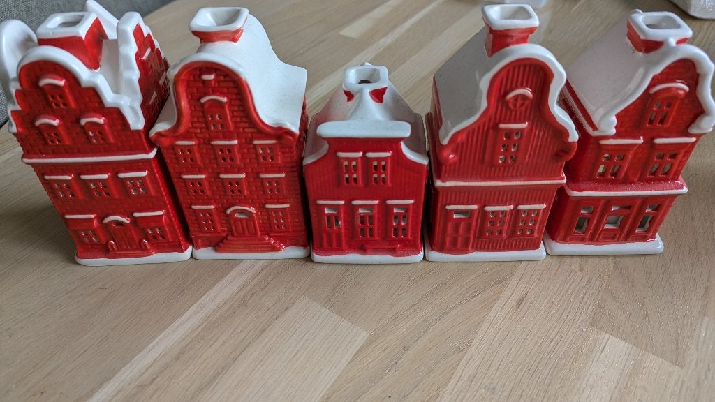 5 postcodeloterij huisjes, Diversen, Ophalen of Verzenden, Gebruikt