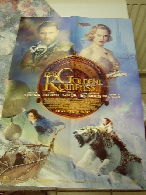 film poster van the golden compass, Rechthoekig Staand, Nieuw, Ophalen of Verzenden, A1 t/m A3