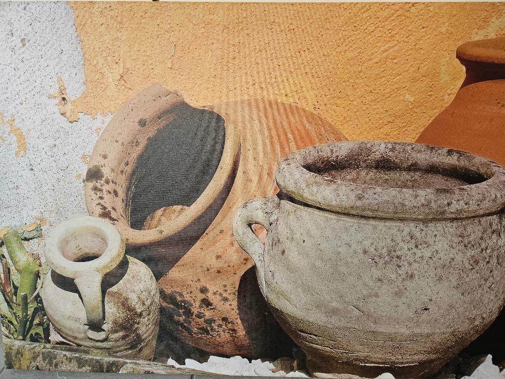 groot canvas schilderij z.g.a.n., Ophalen