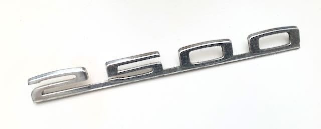 BMW 2500  logo merk embleem 70s, Verzamelen, Ophalen of Verzenden, Gebruikt, Auto's