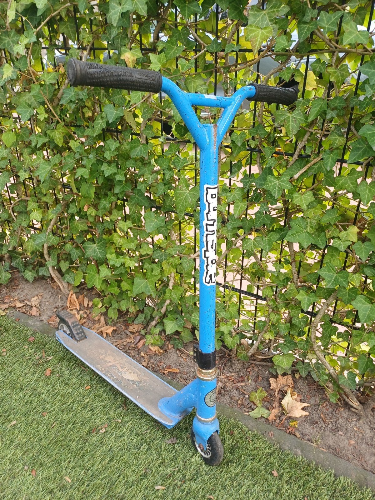 Blauwe razor stunt step, Ophalen, Gebruikt