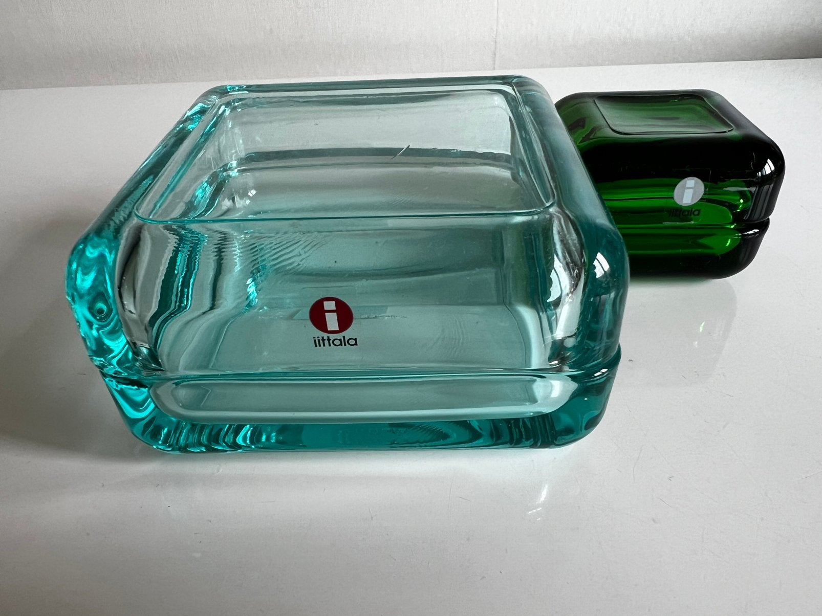 Nieuw Iittala Vitriini Glas Box Watergreen Penttinen~108x108, Schaal, Vierkant, Nieuw, Ophalen of Verzenden