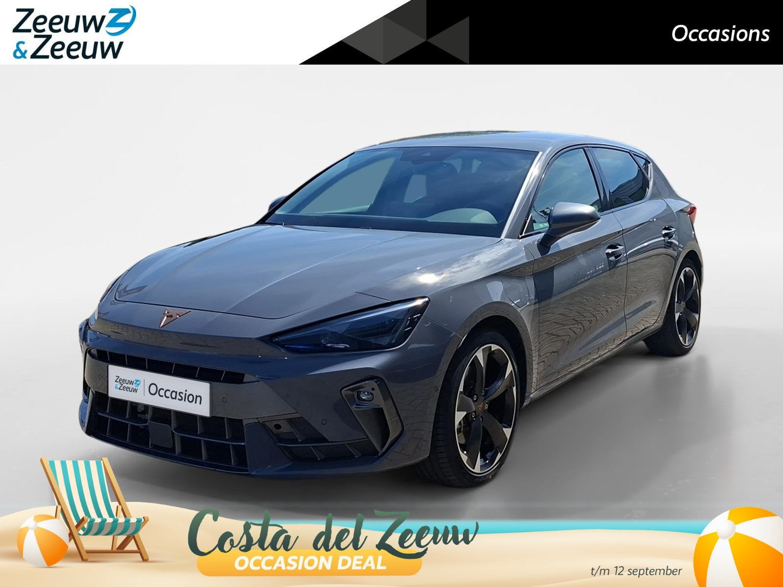 CUPRA Leon 1.5 TSI e-Hybrid Essential | Navigatie | Kuipstoe, Auto's, Cupra, Bedrijf, Te koop, Leon, ABS, Airbags, Airconditioning