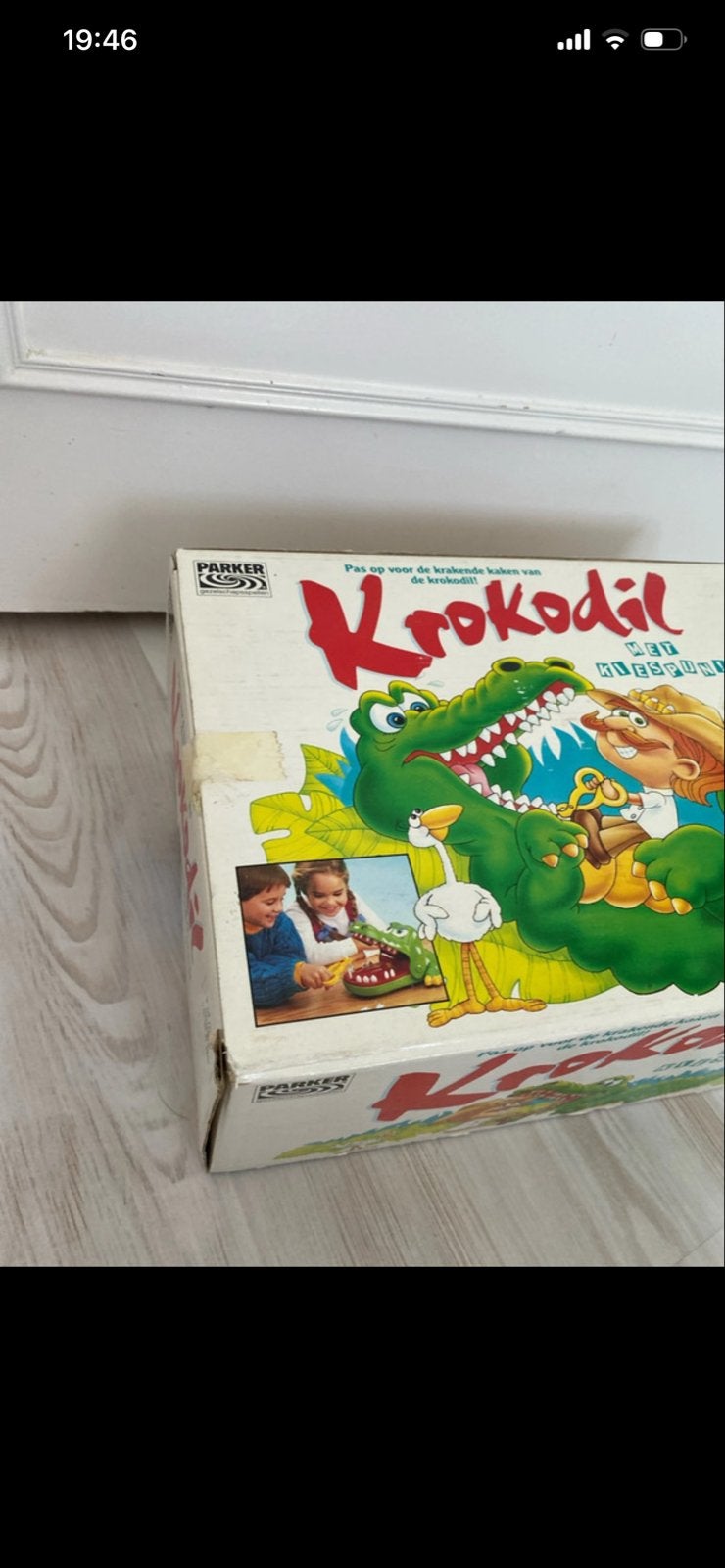 Krokodil met Kiespijn - Klassiek Gezelschapsspel, Hobby en Vrije tijd, Een of twee spelers, Ophalen, Gebruikt