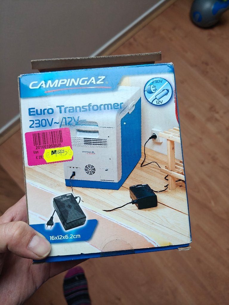 Campingaz omvormer eurotransformer, Ophalen of Verzenden, Zo goed als nieuw, Koel-accessoire, Elektrisch