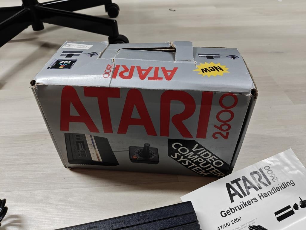 Atari 2600 CIB, Spelcomputers en Games, Spelcomputers | Atari, Gebruikt, Atari, Ophalen of Verzenden, Atari 2600