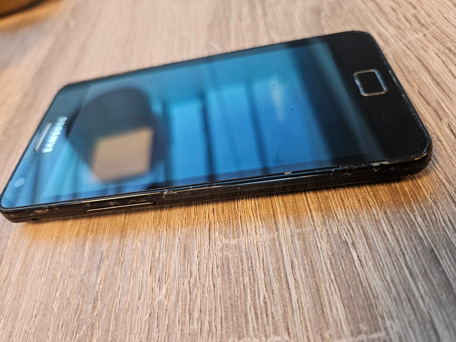 DEFECT: Samsung Galaxy S II S2 (GT-I9100) voor onderdelen 9, Overige modellen, Zwart, Touchscreen, Ophalen of Verzenden