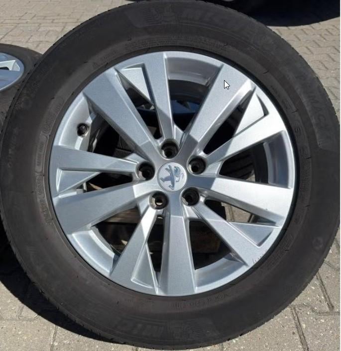 17 inch Peugeot velgen, Ophalen, Gebruikt, Opel