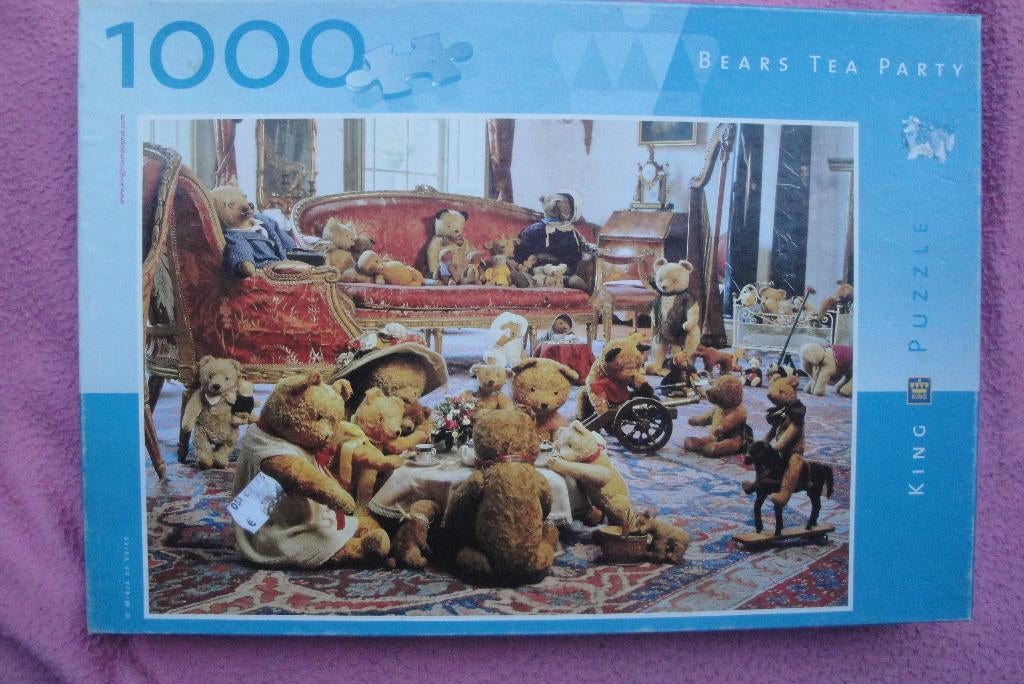 KING GEROLD COMO COLLECTION PUZZLE 1.000 stukjes 2,95euro., Ophalen of Verzenden, 500 t/m 1500 stukjes, Zo goed als nieuw, Legpuzzel