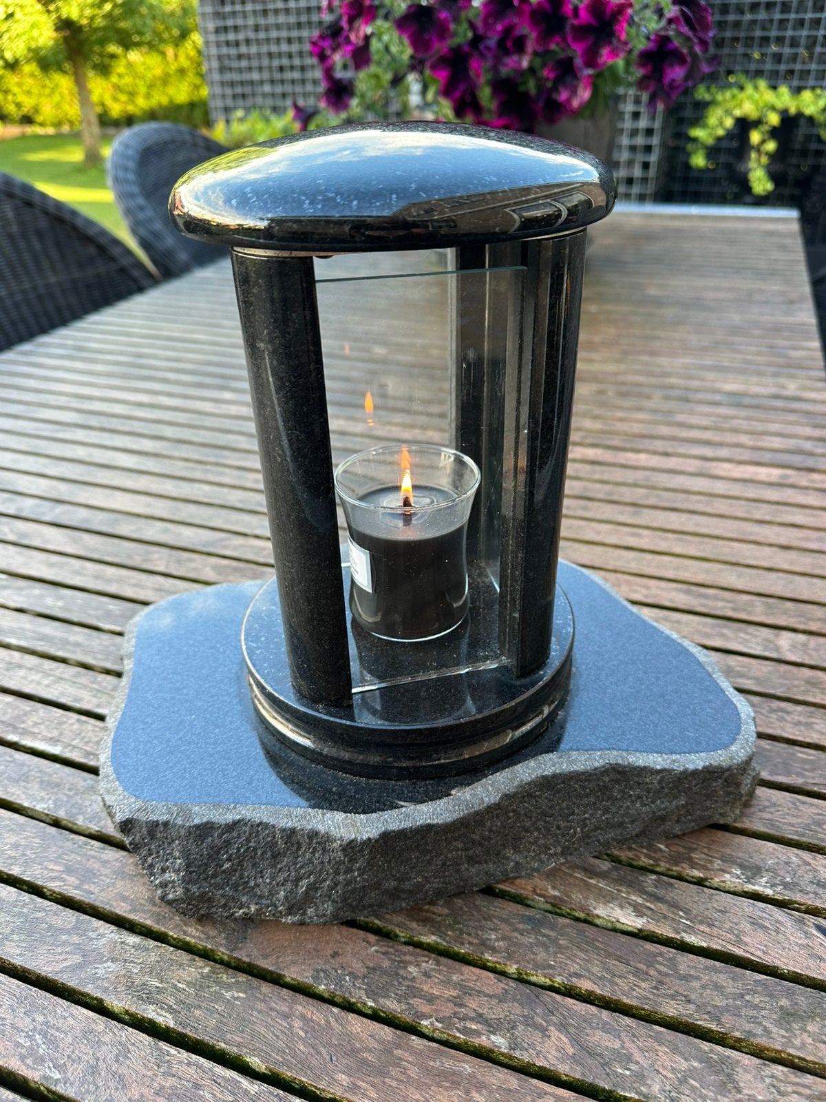🏮Grafsteenverlichting graflantaarn rouwlicht grafdecoratie, Minder dan 50 watt, Overige typen, Ophalen of Verzenden, Zo goed als nieuw